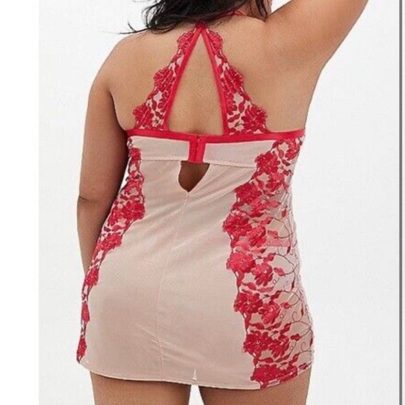 NWT Torrid Raspberry Pink Embroidered Mesh Underwire Lingerie Size 5X‎ - Picture 2 of 7